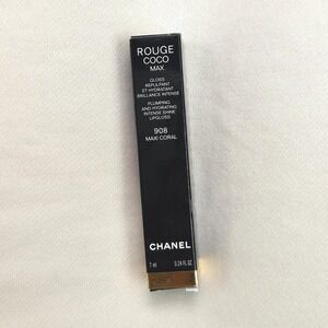 Chanel Rouge Coco Max Lip Gloss #908 Maxi Coral